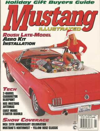 MUSTANG ILLUSTRATED 1997 JAN - ROUSH/DALLAS MUSTANG '96 GT PARTS,'72 SPORTSROOF